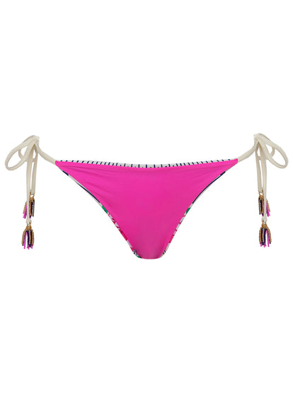 Thumbnail - Maaji Cerise Bouquet Sunning Low Rise Tie Side Bikini Bottom - 8