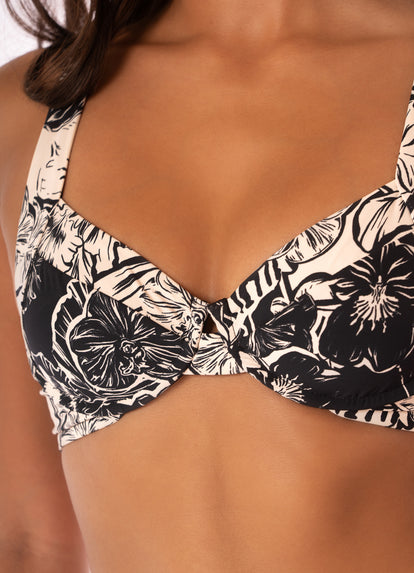  Maaji Sepia Fiori Archie Underwire Bikini Top