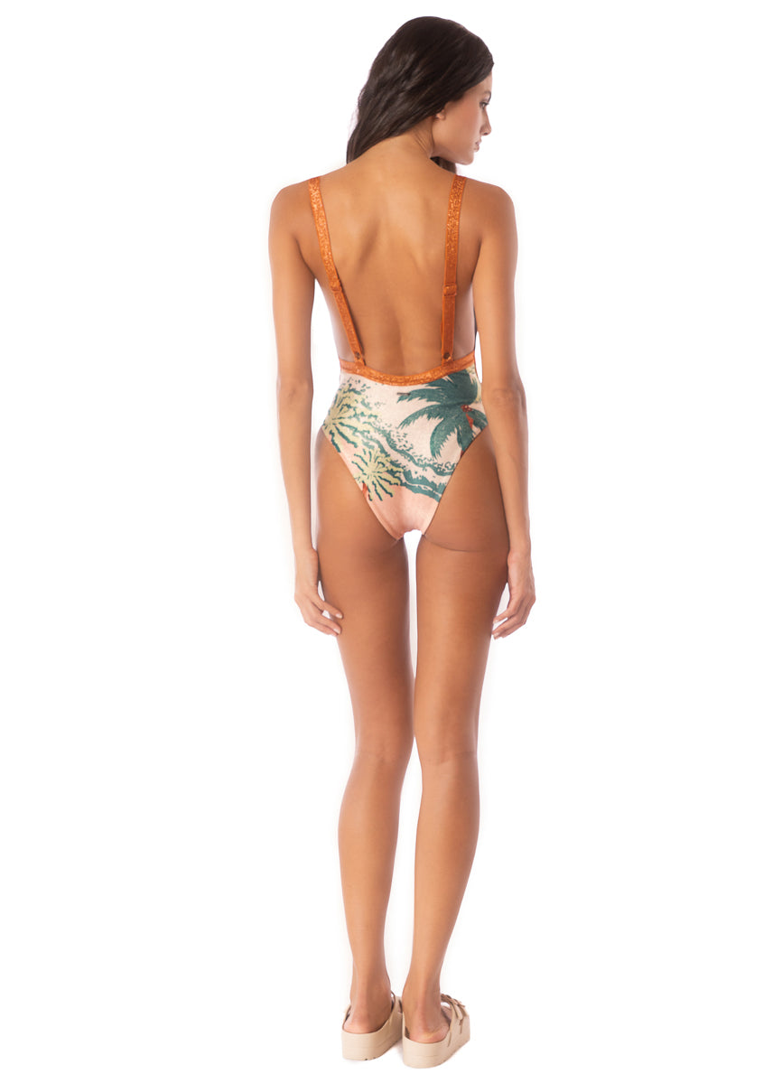 Maaji Palm Glow Nicole Classic One Piece