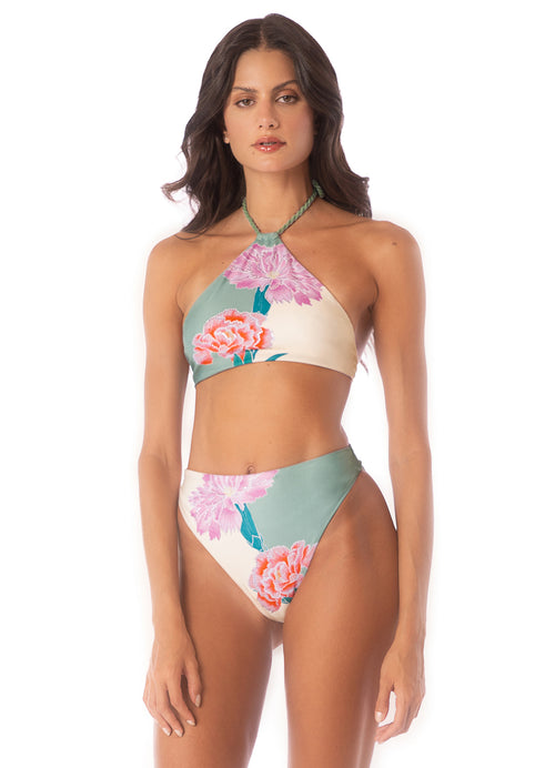 Hover image -  Maaji Eden Delphi High Rise Thin Side Bikini Bottom