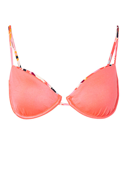 Thumbnail - Maaji Coral Leafy Hallie Underwire Bikini Top - 8