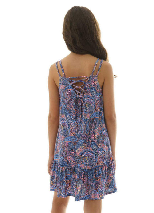 Hover image -  Maaji Persian Rug Maya Girls Short Dress