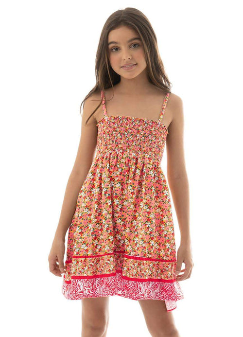 Main image -  Maaji Cherry Blossom Allison Girls Short Dress