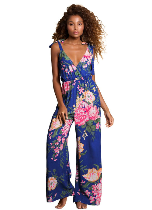 Main image -  Maaji Floralia Kennedy Beachwear Jumpsuit