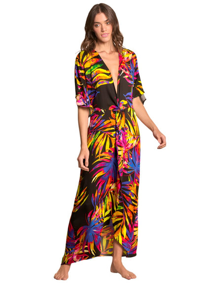  Maaji Midnight Tropics Camden Long Dress