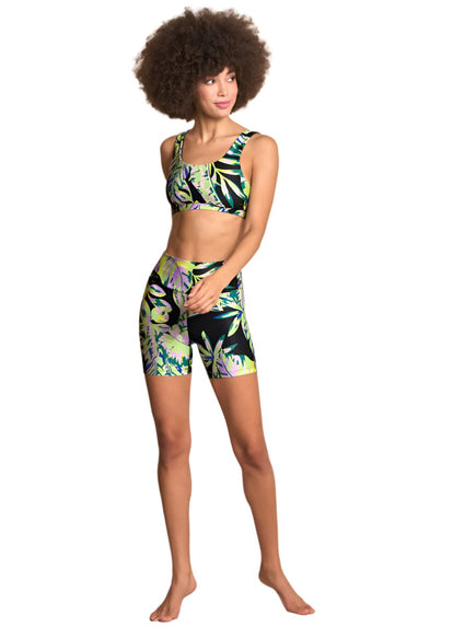  Maaji Greenleaf Genius High Rise Biker Short