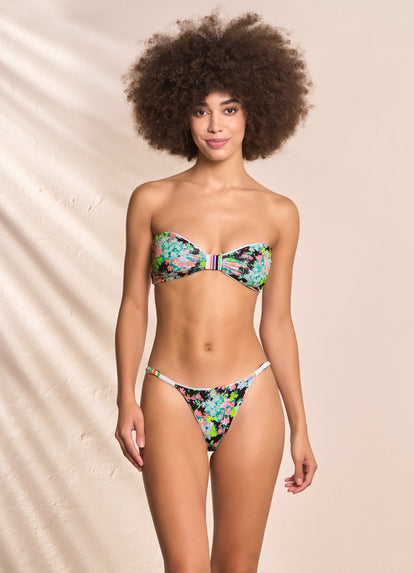 Maaji Polo Stripes Flash Single Strap Bikini Bottom – Esprit De La Femme  Lingerie