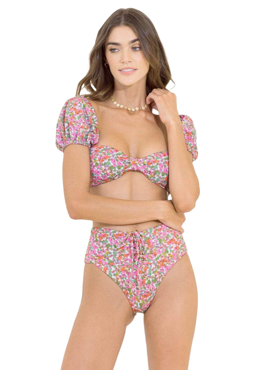 Maaji Petite Pompom Applause High Rise/High Leg Bikini Bottom-Maaji-_tab_sizechartswim,BIKINI BOTTOM,CHEEKY CUT,HIGH RISE/HIGH LEG,HIGH RISE/HIGH LEG CHEEKY CUT,LG,Low Coverage,LUCKY ME,MD,Pink,REVERSIBLE,ROLL THE DICE,SM,SUMMER 2022,SWIMWEAR,WOMENS,WOMENS SWIMWEAR BOTTOM 82% RECYCLED POLYAMIDE 18% SPANDEX KNIT