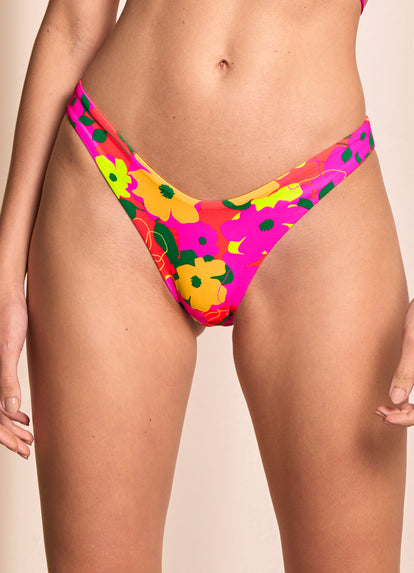 Thumbnail - Maaji Crayonflower Splendour High Leg Bikini Bottom - 5