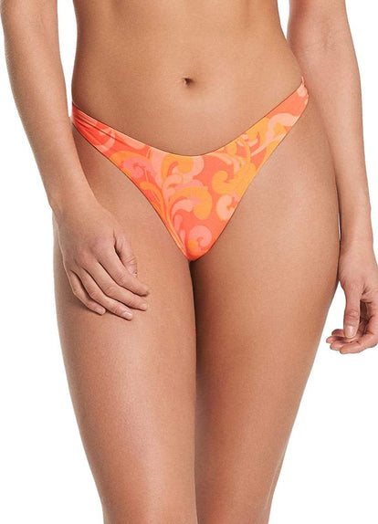  Maaji Swirl Tulip Splendour High Leg Bikini Bottom-Maaji-_tab_sizechartswim,BIKINI BOTTOM,CHEEKY CUT,HIGH RISE/HIGH LEG,HIGH RISE/HIGH LEG CHEEKY CUT,LG,Low Coverage,MD,Orange,REVERSIBLE,SM,SPRING 2022,SWIMWEAR,TRAVEL THERAPY,WOMENS,WOMENS BOTTOM SWIMWEAR ONE PIECE 79% POLYAMIDE 21% SPANDEX KNIT,XL,XS,XXL,XXXL