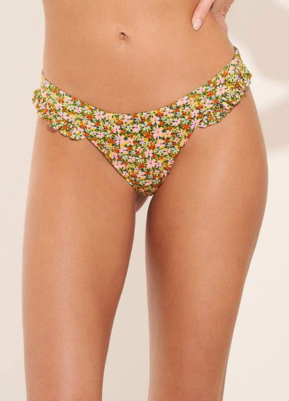  Maaji Cheery Blossom Voyage Ruffle Bikini Bottom