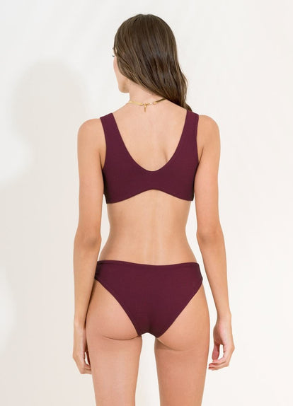 Thumbnail - Maaji Pinot Red Sublime Classic Bikini Bottom - 8