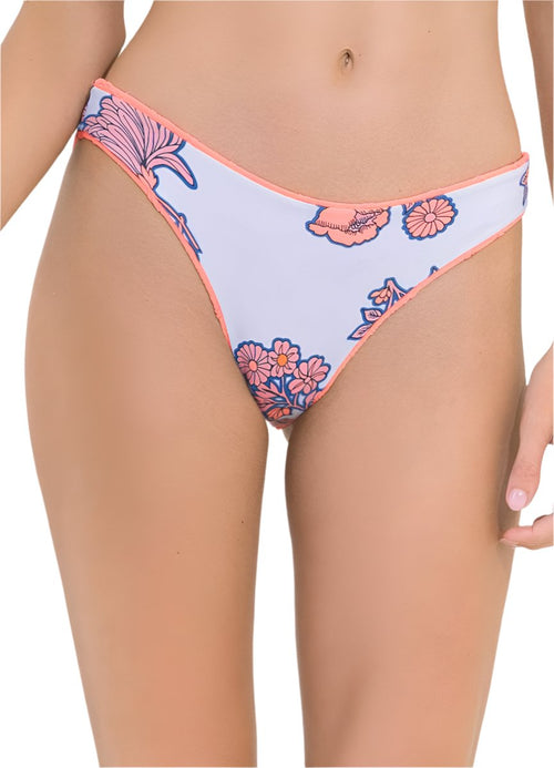 Hover image -  Maaji Peach Melba Sublimity Classic Bikini Bottom-Maaji-_tab_sizechartswim,BIKINI BOTTOM,CLASSIC,CLASSIC SIGNATURE CUT,LG,LUCKY ME,MD,OCEAN OH CHARM,Orange,REVERSIBLE,SIGNATURE CUT,signature_cut,SM,SUMMER 2022,SWIMWEAR,WOMENS,WOMENS SWIMWEAR BOTTOM 97% POLYAMIDE 3% SPANDEX KNIT,XL,XS,XXL,XXXL