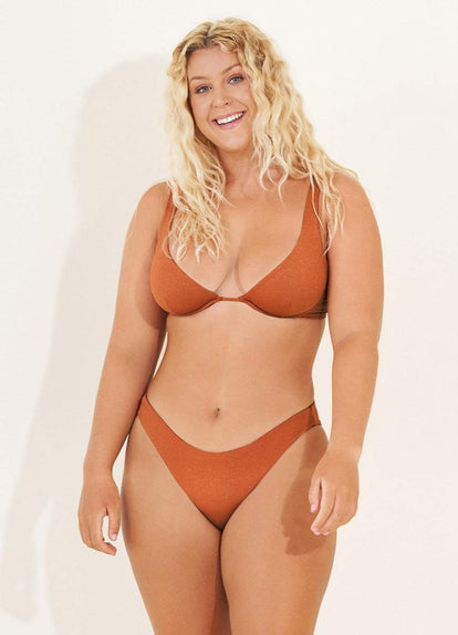 Thumbnail - Maaji Sunset Orange Salsa Underwire Bikini Top - 5