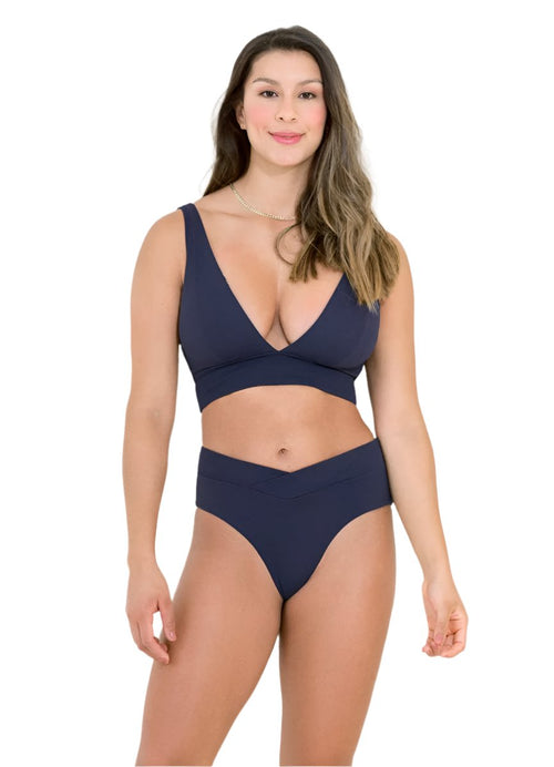 Main image -  Maaji Blue Spruce Paradise D Cup Triangle Bikini Top