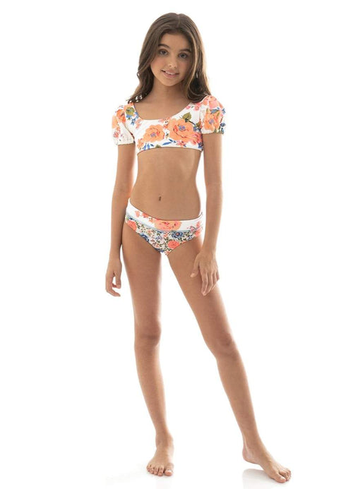 Alternative image -  Maaji Free Spirit Lolita Girls Bikini Set-Maaji-02,04,06,08,10,12,14,16,2 WAY WEAR,_tab_sizechartgirls,Beige,BIKINI SET,GIRLS,GIRLS BIKINI SET,GIRLS SWIMWEAR,GIRLS SWIMWEAR TWO PIECE 92% POLYAMIDE 8% SPANDEX KNIT,KIDS,MatchOutfit,PINK SKY SPRITZE,SPRING 2022