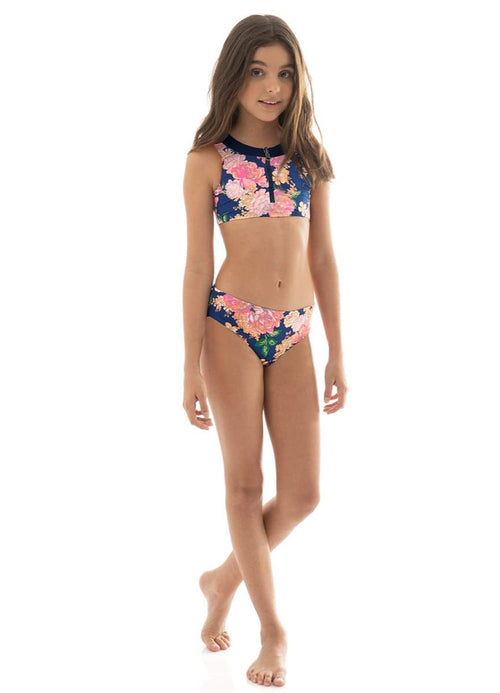 Alternative image -  Maaji Peony Bellflower Girls Bikini Set-Maaji-02,04,06,08,10,12,14,16,_tab_sizechartgirls,BIKINI SET,Blue,BREAKFAST WITH BERRIES,GIRLS,GIRLS BIKINI SET,GIRLS SWIMWEAR,GIRLS SWIMWEAR TWO PIECE 80% POLYAMIDE 20% SPANDEX  KNIT,KIDS,SPRING 2022