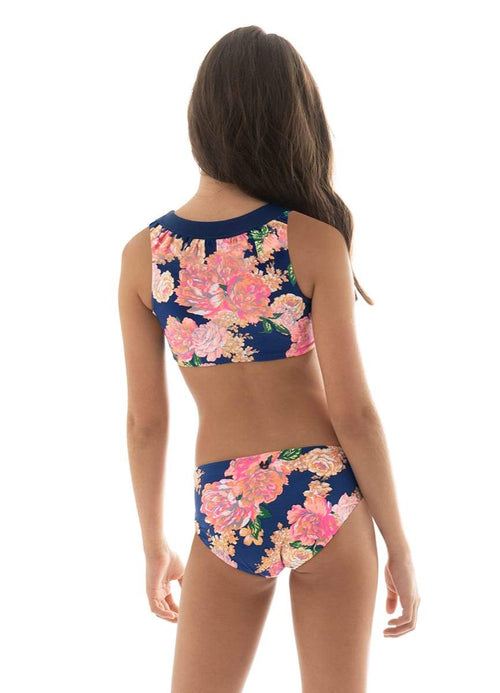 Hover image -  Maaji Peony Bellflower Girls Bikini Set-Maaji-02,04,06,08,10,12,14,16,_tab_sizechartgirls,BIKINI SET,Blue,BREAKFAST WITH BERRIES,GIRLS,GIRLS BIKINI SET,GIRLS SWIMWEAR,GIRLS SWIMWEAR TWO PIECE 80% POLYAMIDE 20% SPANDEX  KNIT,KIDS,SPRING 2022