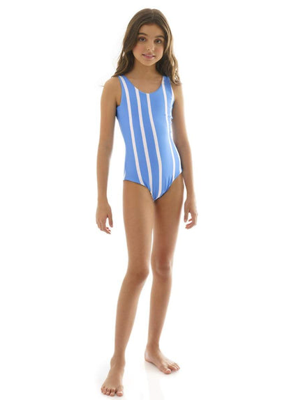 Thumbnail - Maaji Sail Stripe Infinity Girls One Piece-Maaji-02,04,06,08,10,12,14,16,_tab_sizechartgirls,Blue,GIRLS,GIRLS ONE PIECE SET,GIRLS SWIMWEAR,GIRLS SWIMWEAR ONE PIECE 92% POLYAMIDE 8% SPANDEX KNIT,KIDS,ONE PIECE,PINK SKY SPRITZE,SPRING 2022 - 3