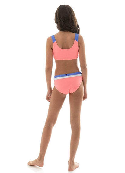 Thumbnail - Maaji Coral Peony Iceland Girls Bikini Set-Maaji-02,04,06,08,10,12,14,16,_tab_sizechartgirls,BIKINI SET,GIRLS,GIRLS BIKINI SET,GIRLS SWIMWEAR,GIRLS SWIMWEAR TWO PIECE 53% POLYESTER 37% POLYAMIDE 10% SPANDEX KNIT,KIDS,Pink,PINK SKY SPRITZE,REVERSIBLE,SPRING 2022 - 5