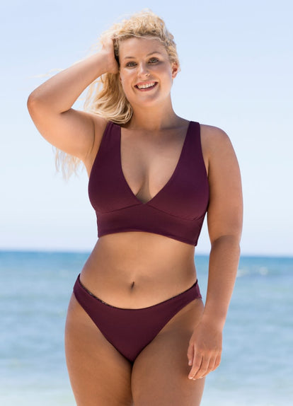 Thumbnail - Maaji Pinot Red Sublimity Classic Bikini Bottom - 5