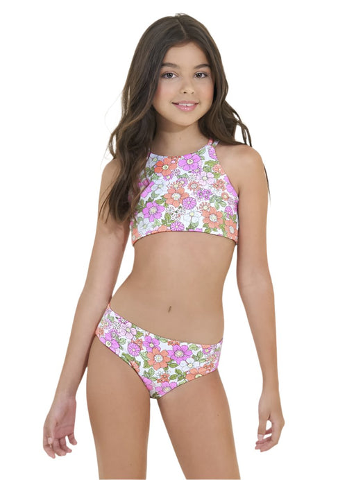 Main image -  Maaji Flower Power Olivia Girls Bikini Set