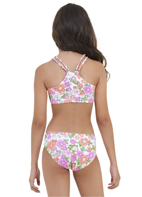 Hover image -  Maaji Flower Power Olivia Girls Bikini Set