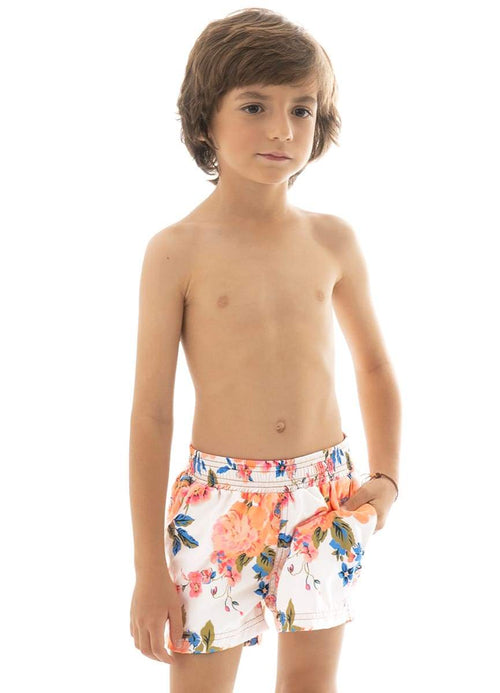 Main image -  Maaji Free Spirit Little Sailor Boys Trunks-Maaji-12-14,16-18,2-3,4-6,8-10,_tab_sizechartboys,BOYS,BOYS TRUNKS,BOYS TRUNKS 100% POLYESTER WOVEN,KIDS,Low stock,MatchOutfit,PINK SKY SPRITZE,SPRING 2022,TRUNKS,White