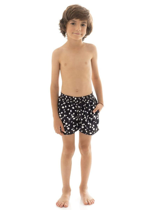 Alternative image -  Maaji Disty Daisy Little Sailor Boys Trunks-Maaji-12-14,16-18,2-3,4-6,8-10,_tab_sizechartboys,Black,BOYS,BOYS TRUNKS,BOYS TRUNKS 100% POLYESTER WOVEN,CARDAMOM SPRITZER,KIDS,MatchOutfit,SPRING 2022,TRUNKS